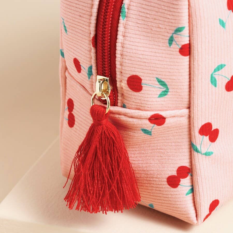 Cherry Makeup Bag