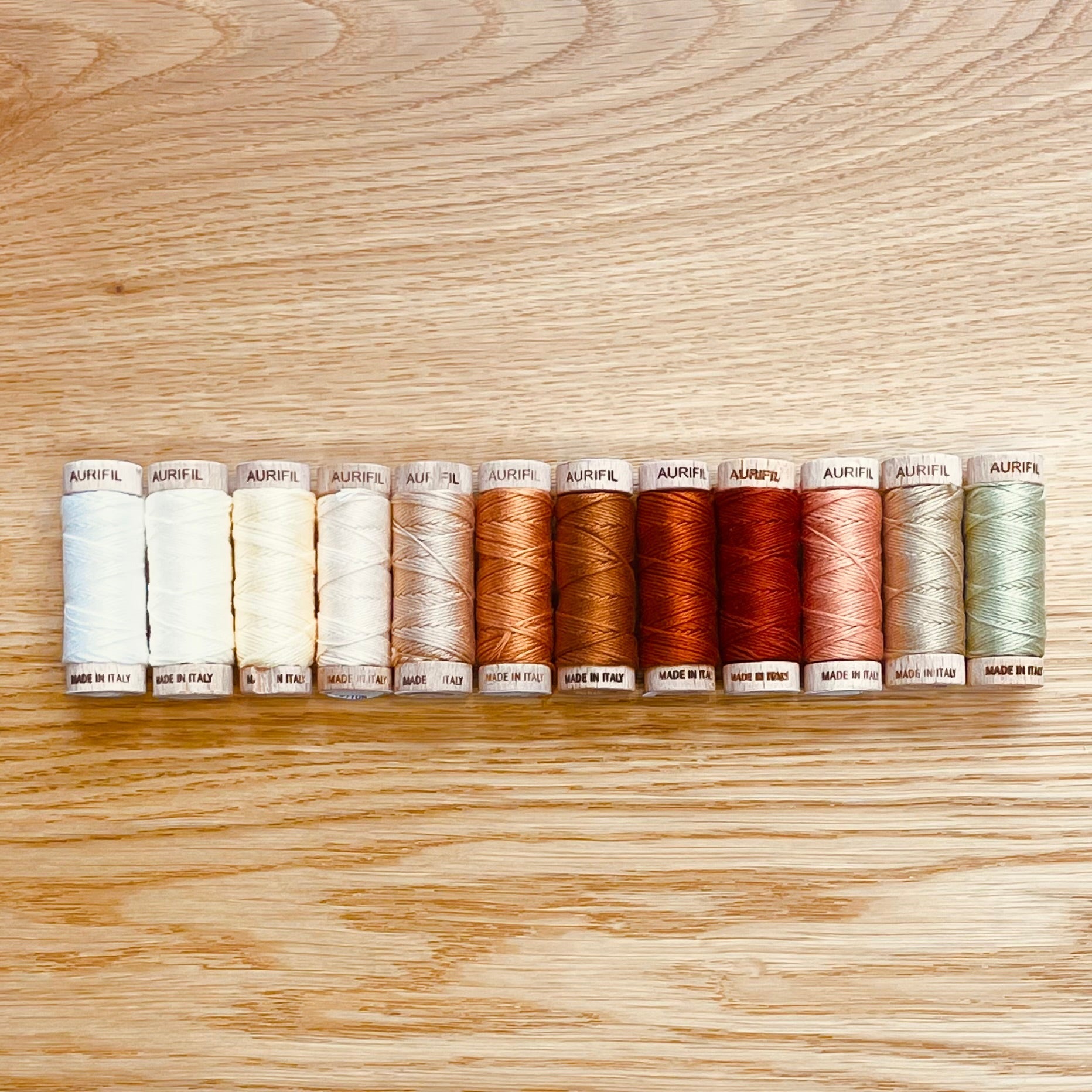 Aurifil Floss - Neutral Set
