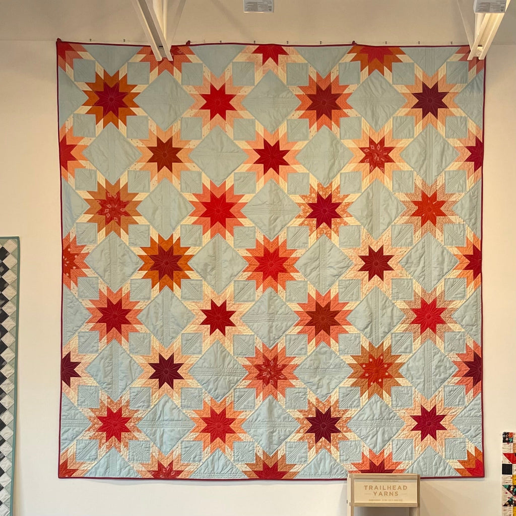 Not Alone Star Quilt Pattern by Plains and Pine