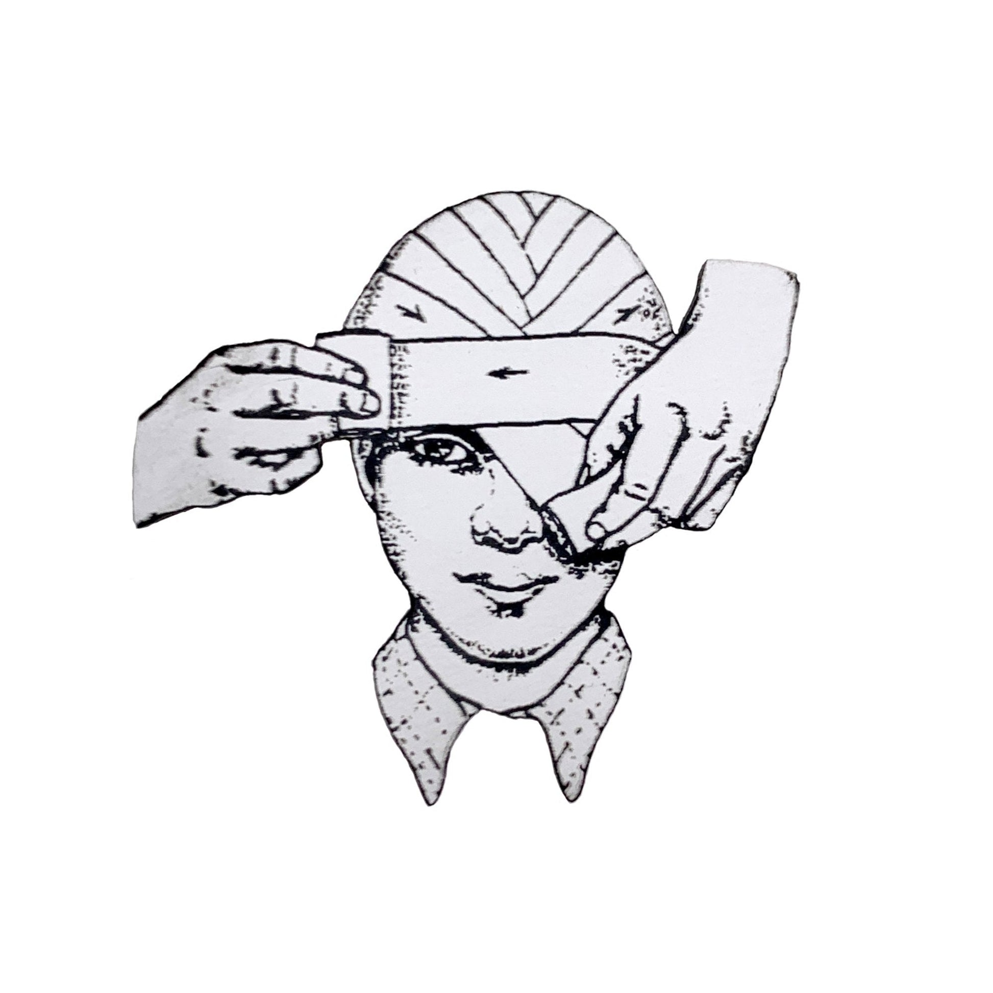 Head Bandaging Pin