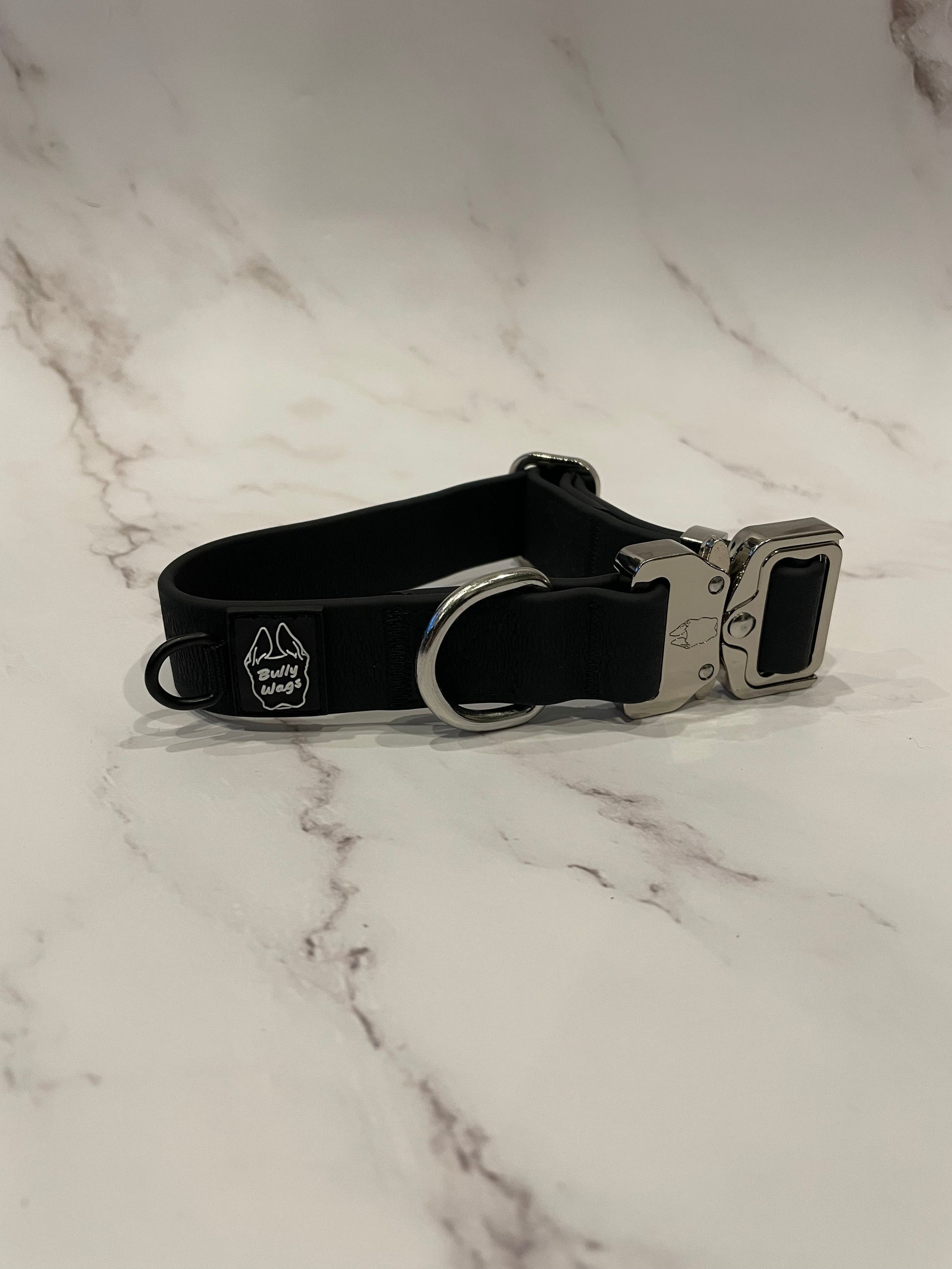 Collier pour chien en PVC imperméable de 1 pouce