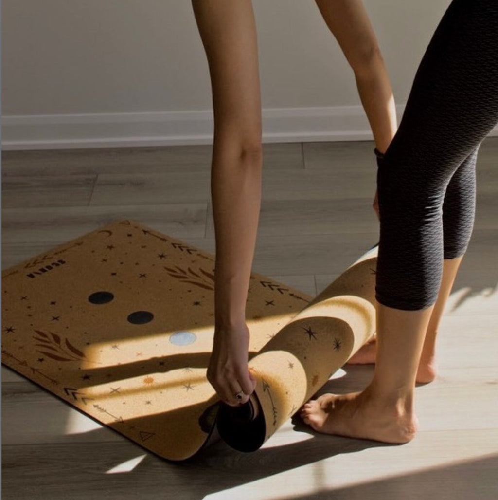 Butterfly Cork Yoga Mat | Standard 4.5MM or X-Thick 6MM