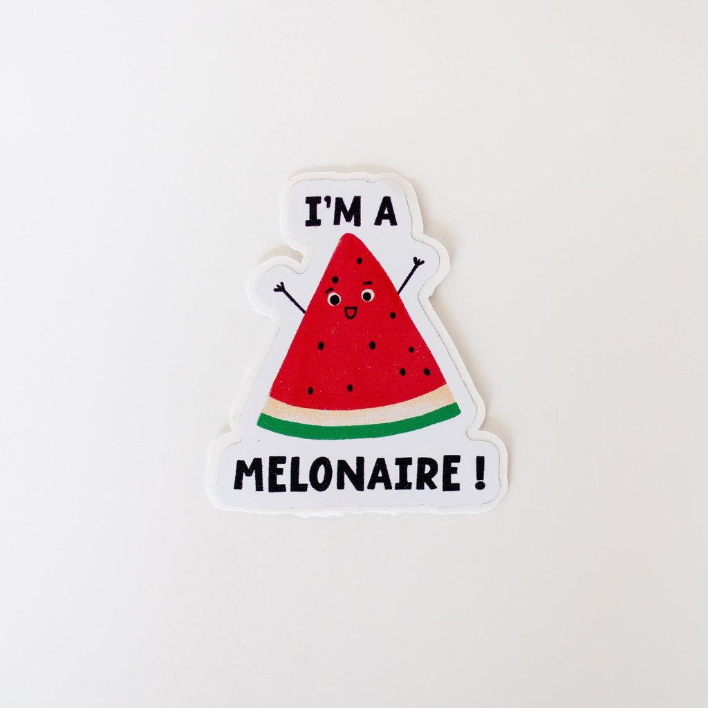 I’m A Melonaire! Sticker