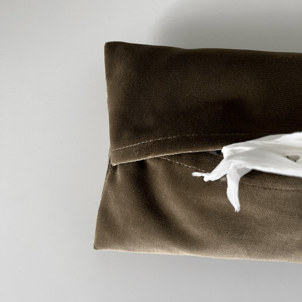Porte-mouchoirs en tissu | Olive 