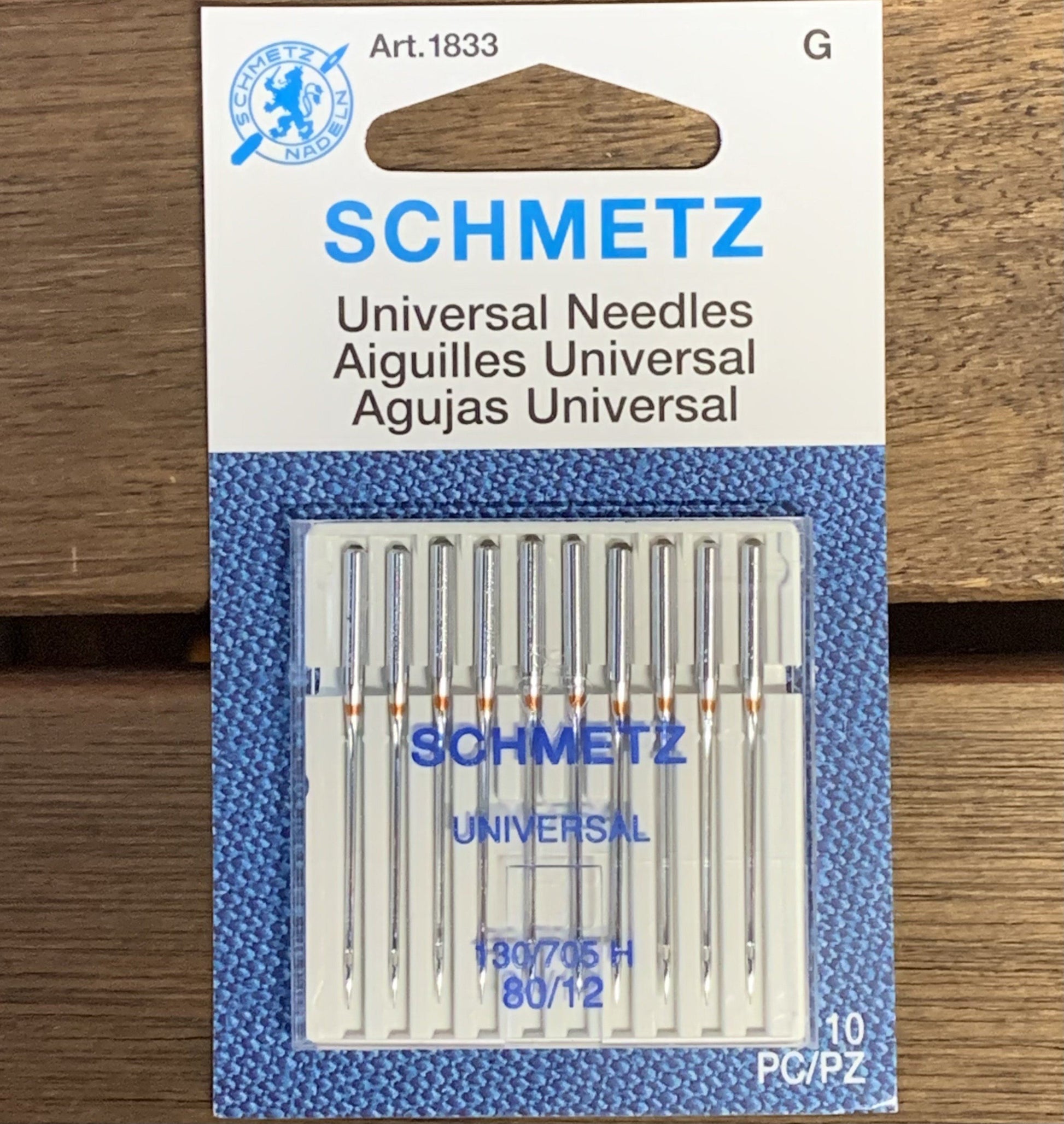 Schmetz Universal Needles - 80/12 - 10 count