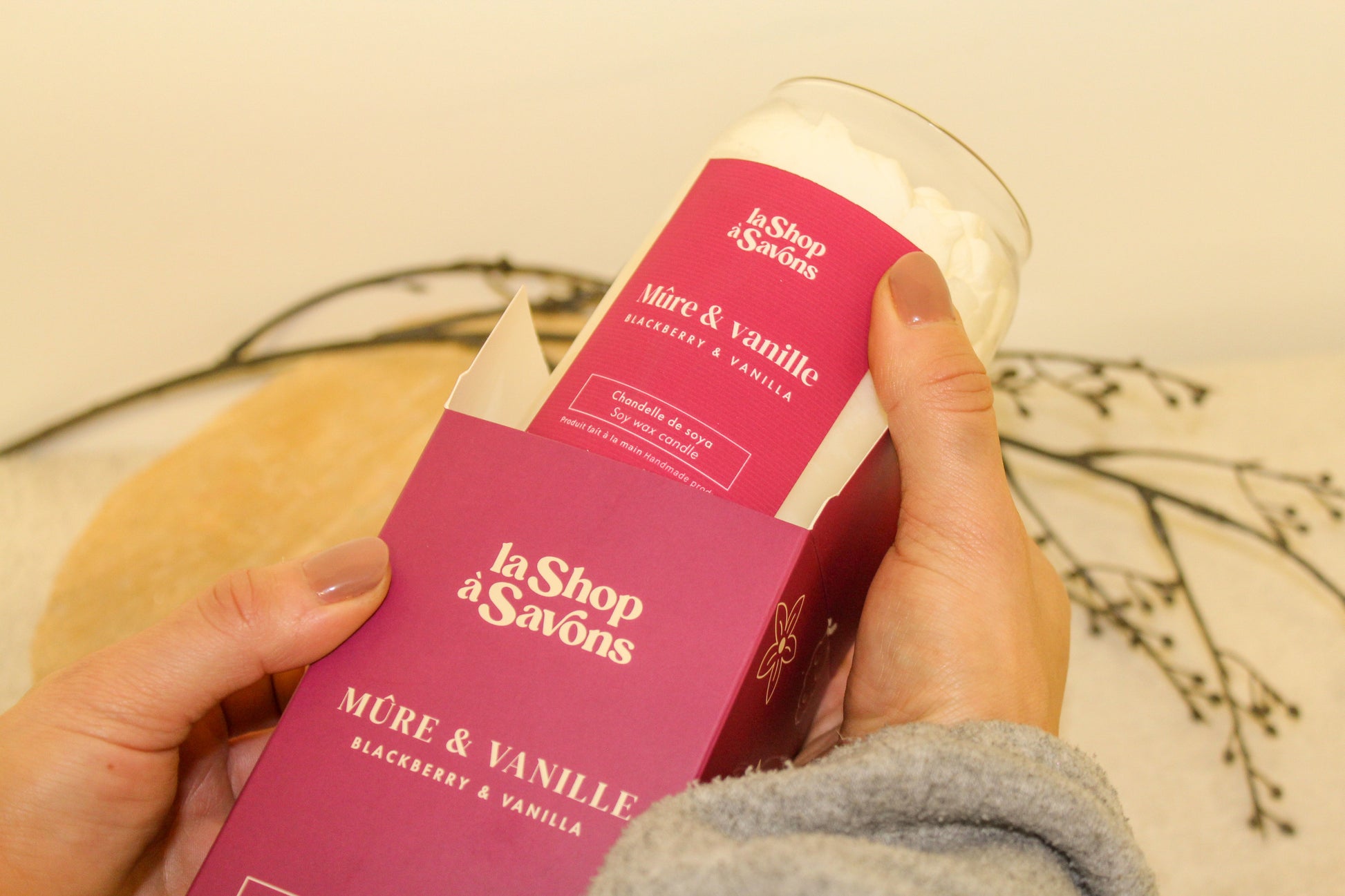 16 oz Soy Candle - Blackberry & Vanilla