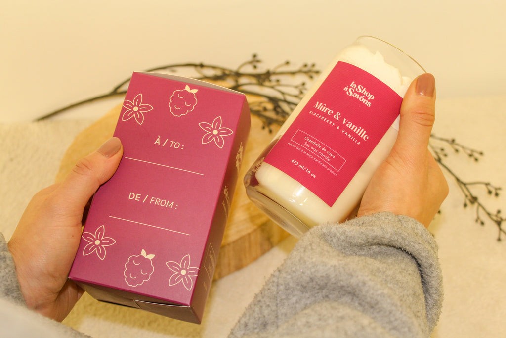 16 oz Soy Candle - Blackberry & Vanilla