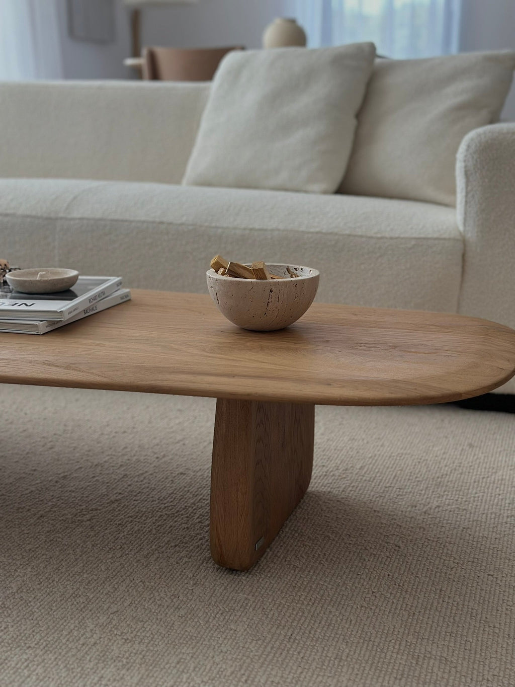 Flow Travertine Bowl