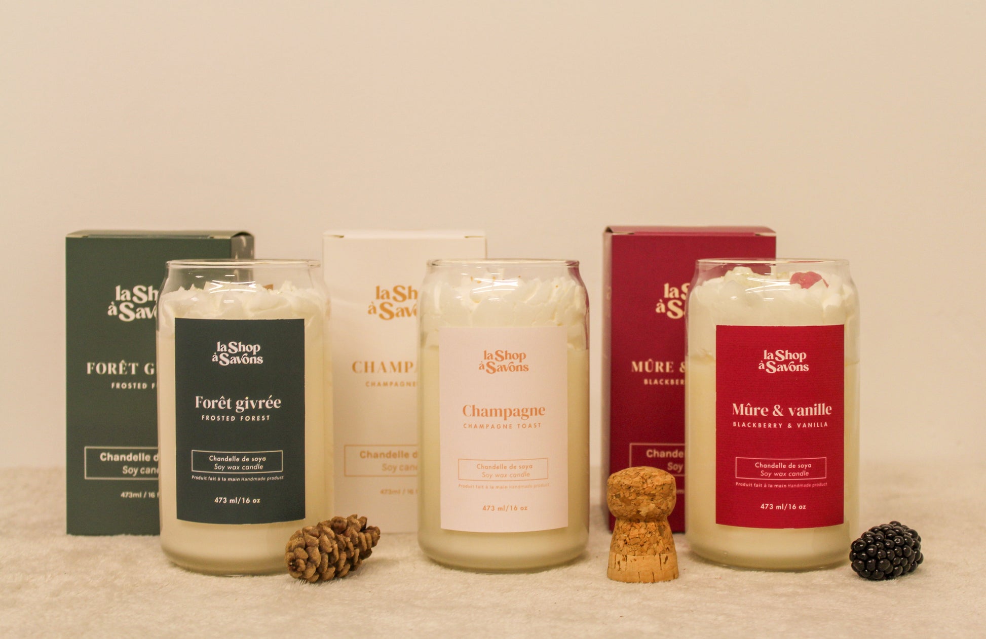 16 oz Soy Candle - Frosted Forest