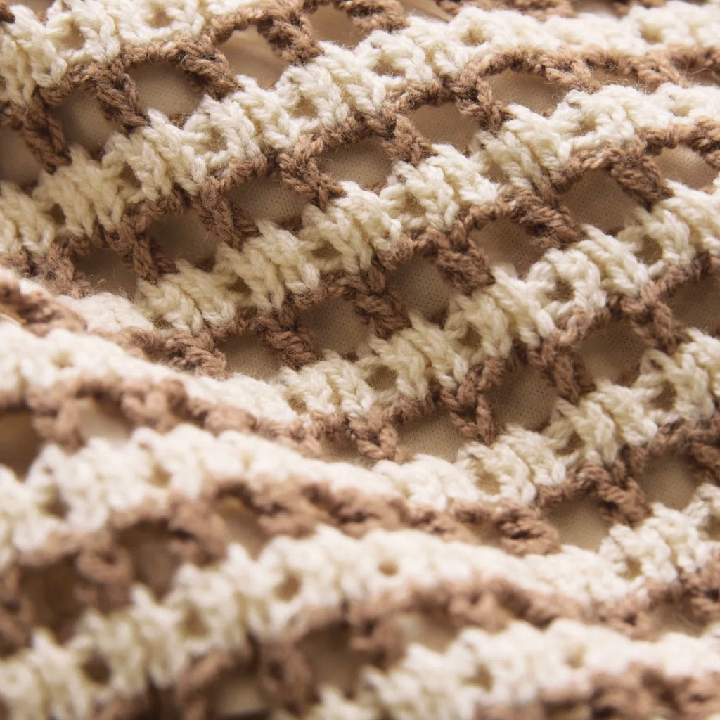 Kylo Striped Crochet Sweater