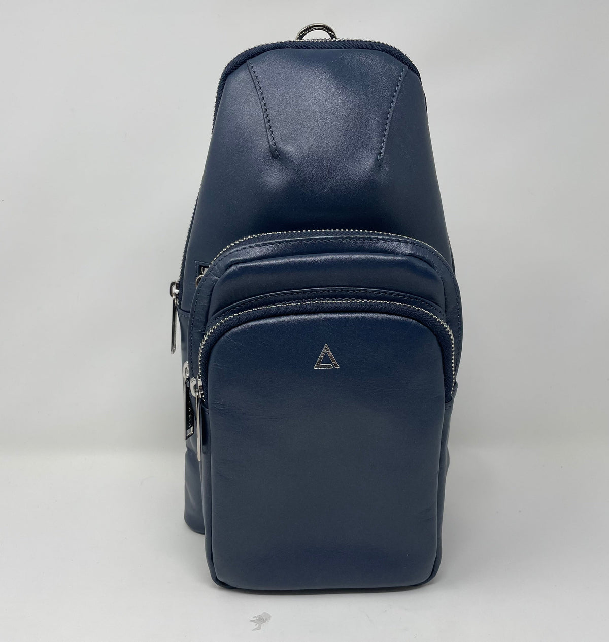 Unisex 3-in-1 Shoulder Bag with RFID Card Section, Navy Blue | Gabriel - PREORDER