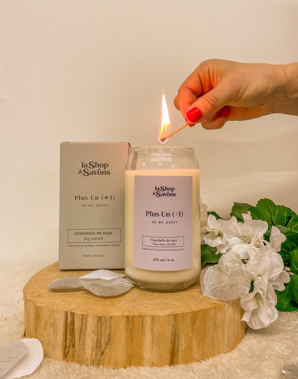 16 oz Soy Candle - Plus One (+1)