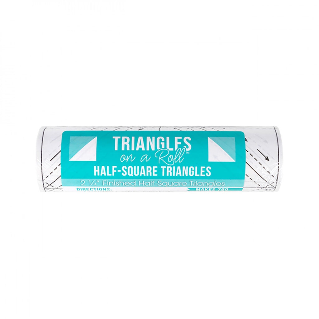 Triangles sur un rouleau Triangles demi-carrés finis de 2-1/4 po