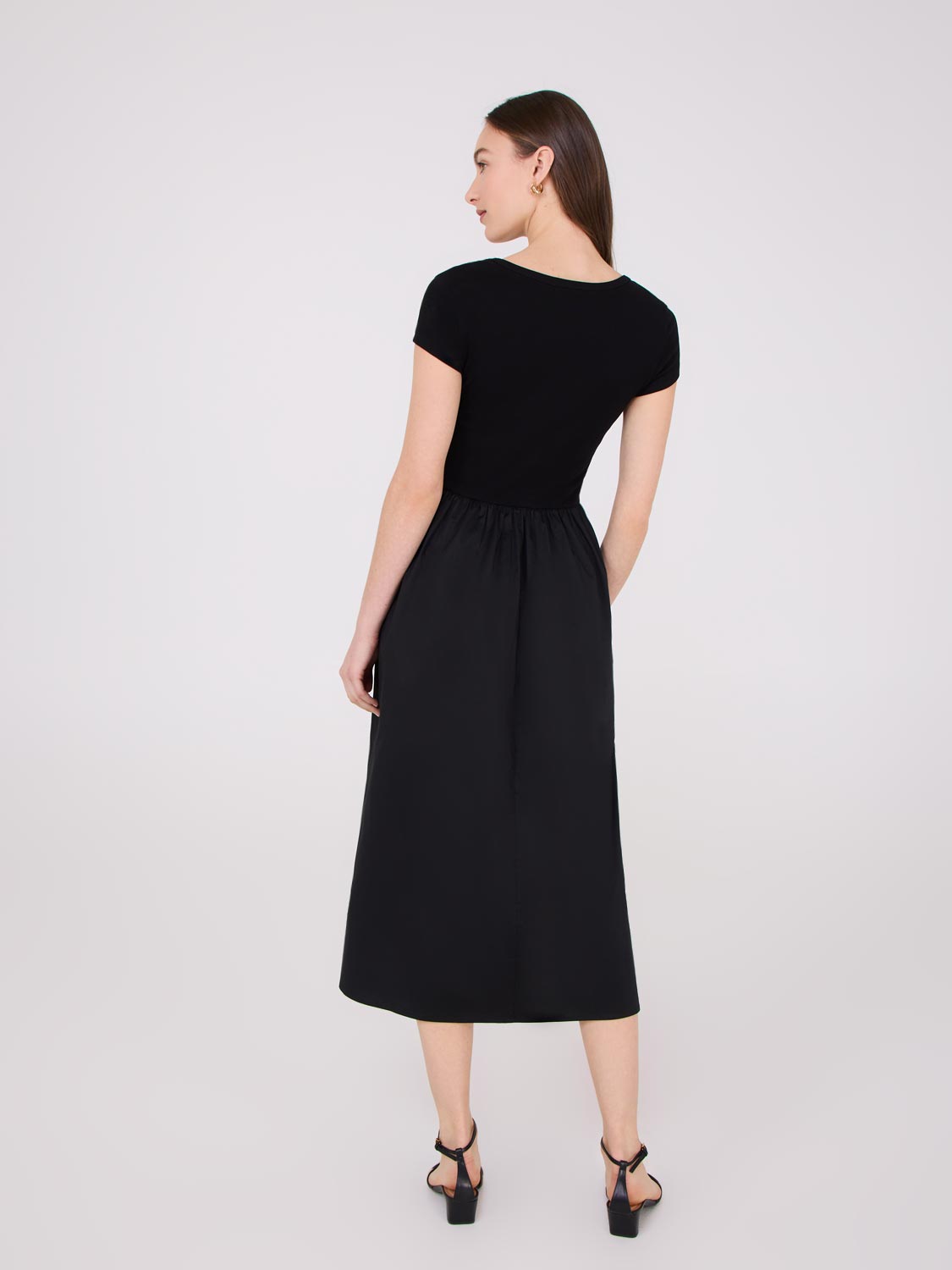 Robe mi-longue à manches courtes 2-Fer