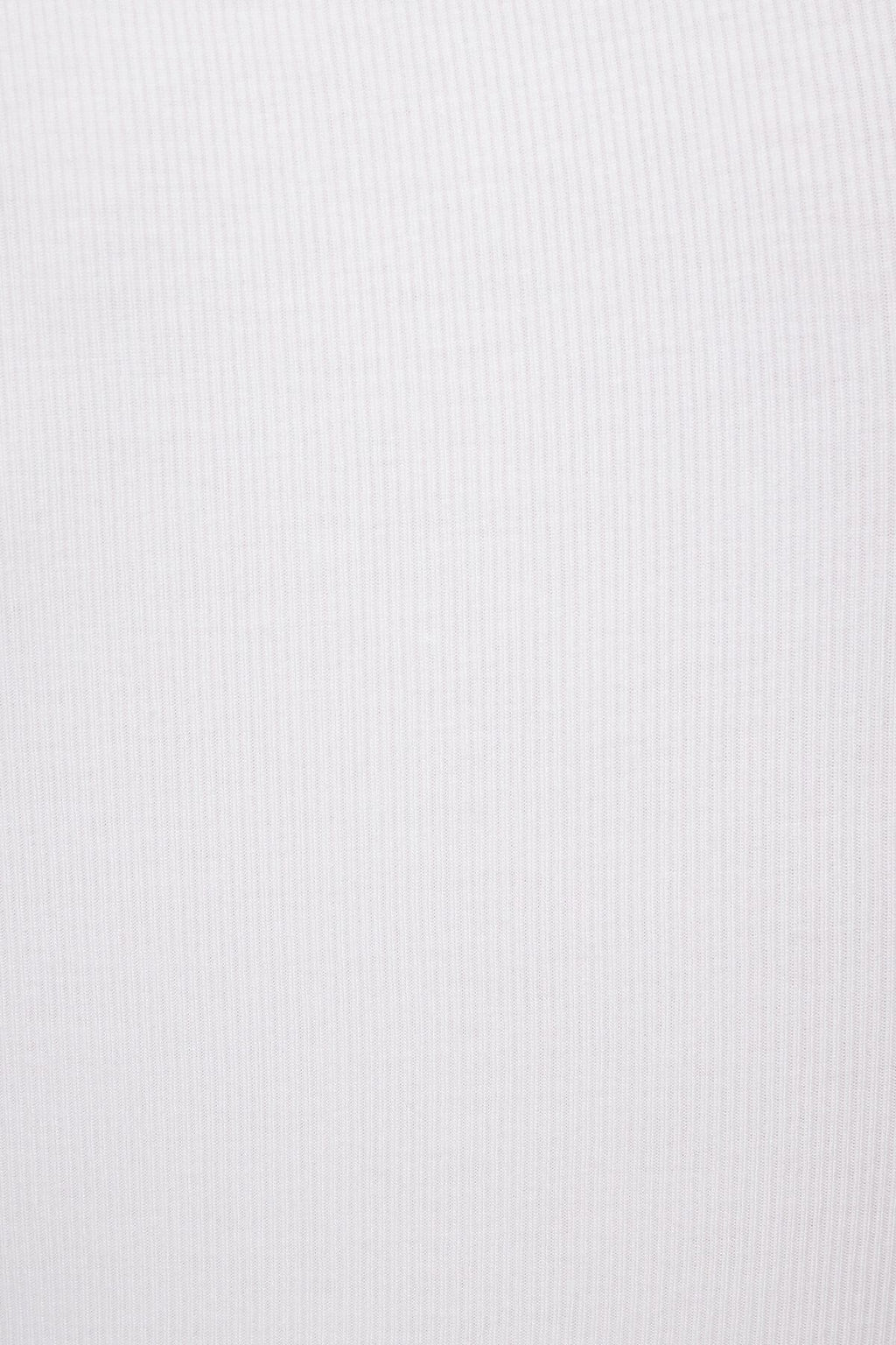 Ribbed Quarter Sleeve T Shirt