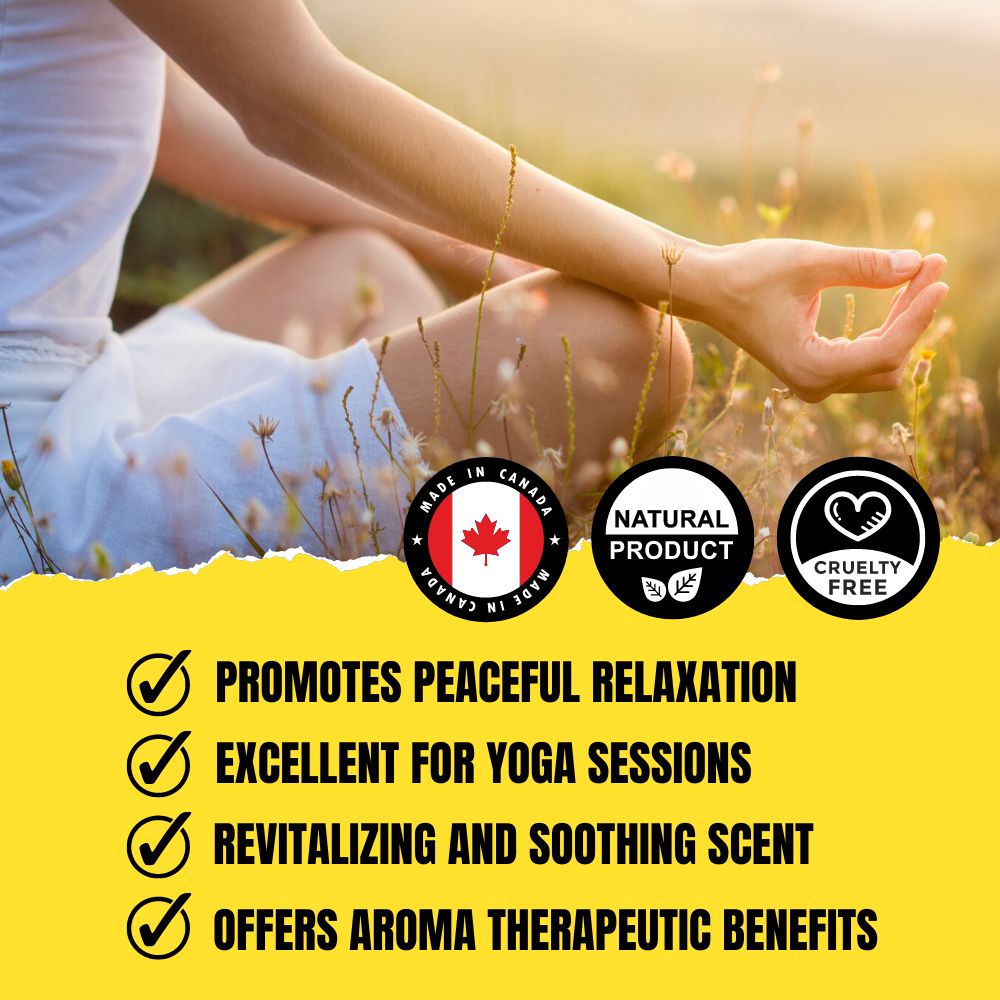 Lavender Bliss Essential Oil Roll-On (10ml) – Soothing Lavender Aromatherapy Blend for Relaxation & Stress Relief