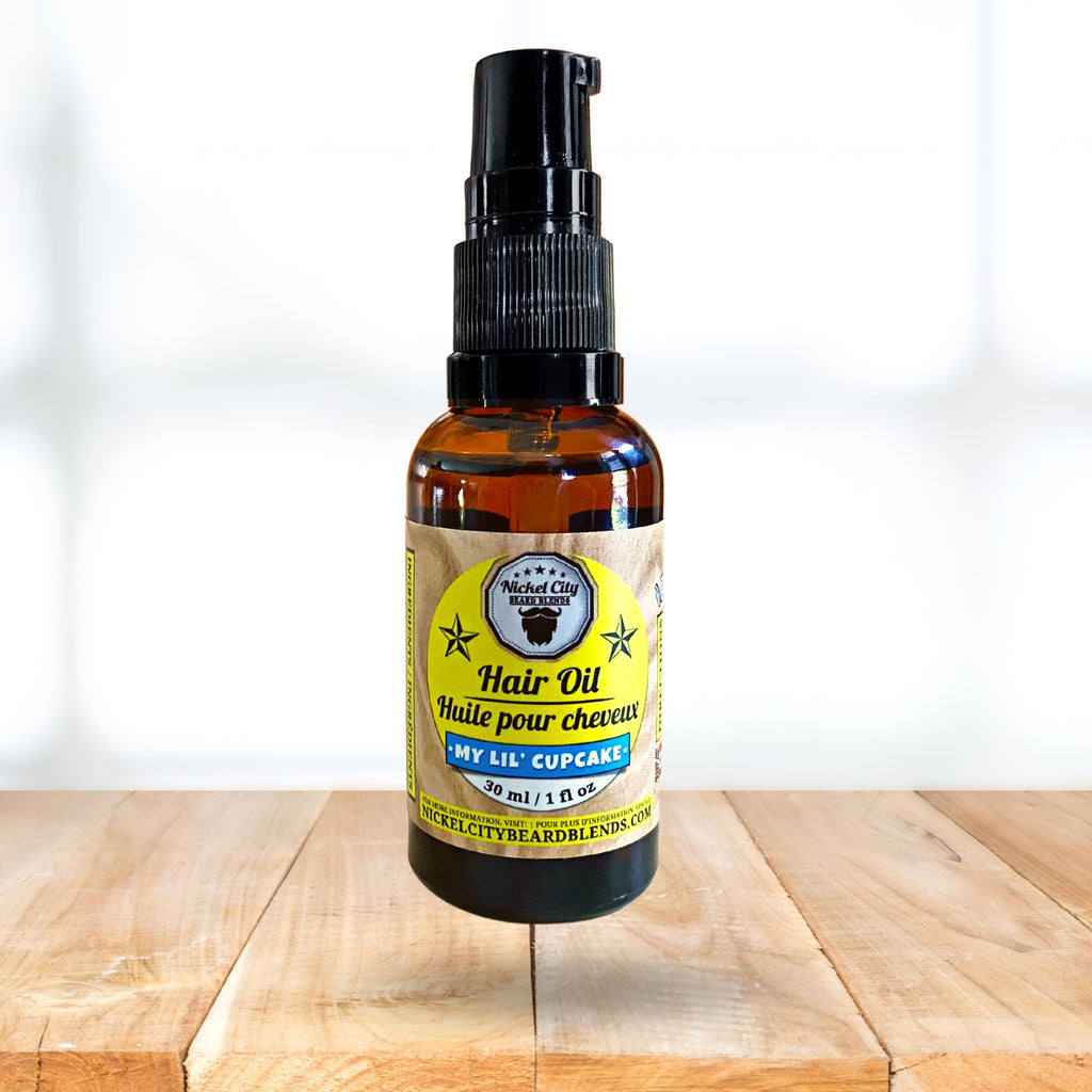 My Lil Cupcake Hair Oil (30ml) – Moisturizing Vanilla Cupcake Scent | Nourishing & Shine-Enhancing Oil