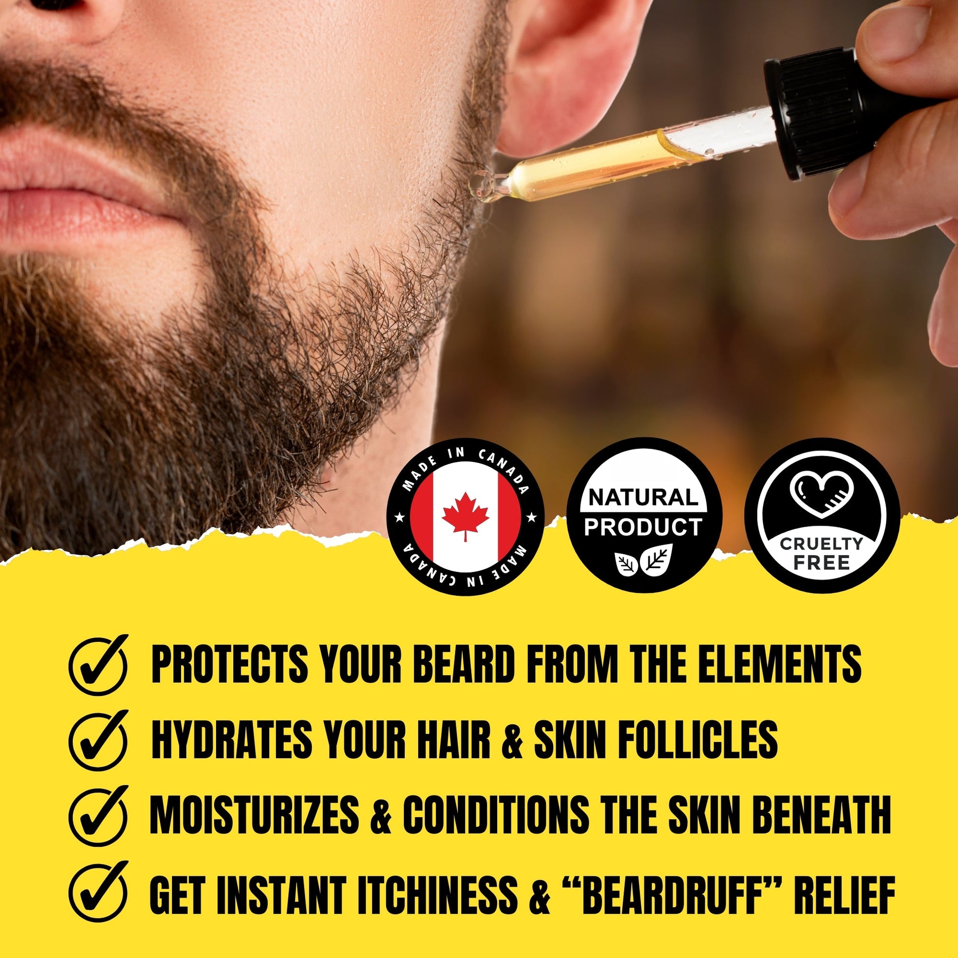 The Alchemist Beard Oil (30ml) – Bay Rum, Sandalwood & Patchouli | Classic Barbershop Scent | Premium Conditioning Beard Oil | Toronto's Celebrity Barber Dr. Fade Collaboration