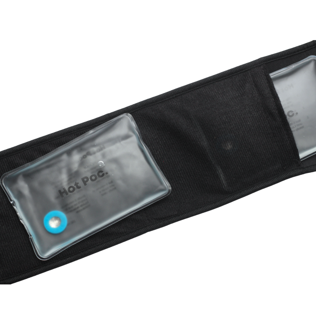 Ceinture réglable réutilisable et pack de 2 compresses chauffantes réutilisables écologiques - Hot Poc Medic