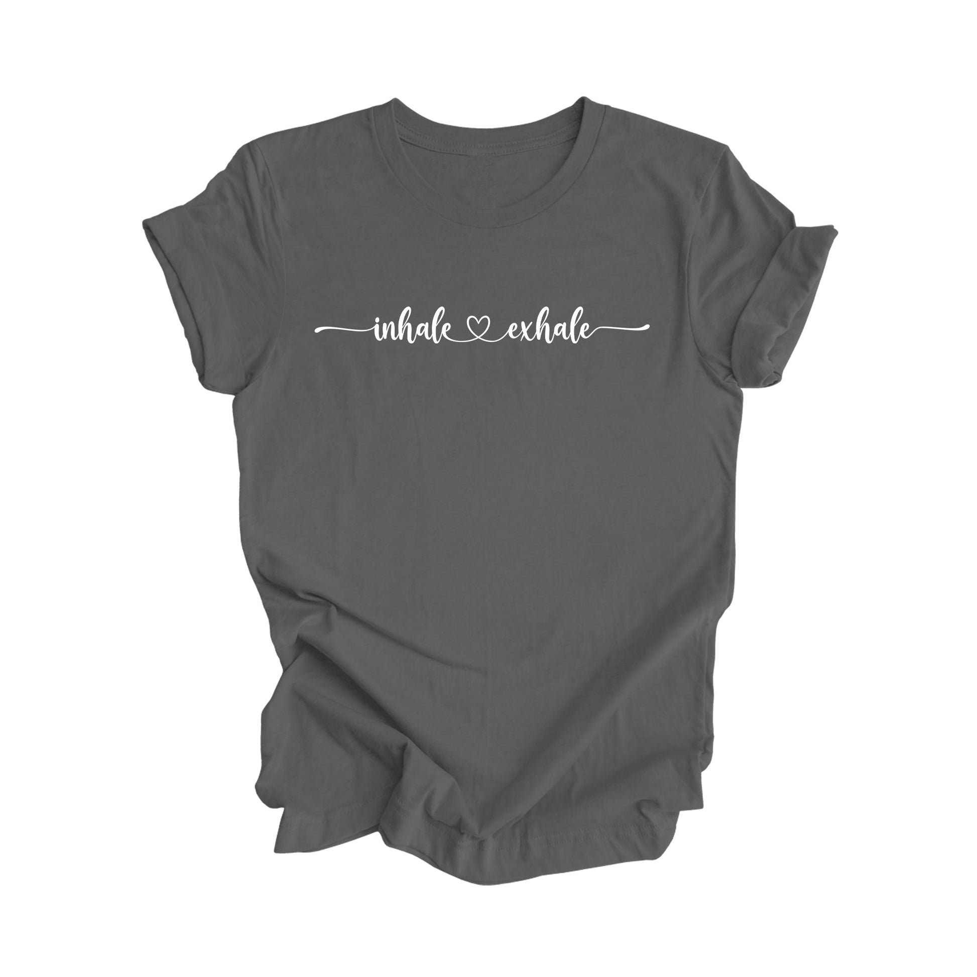 Inhale Exhale - Yoga Gift, Meditation Shirt, Yoga T-shirt, Yoga Lover Gift, Yoga Teacher Shirt, Wellness Shirt, Self Care Shirt - Inspired X