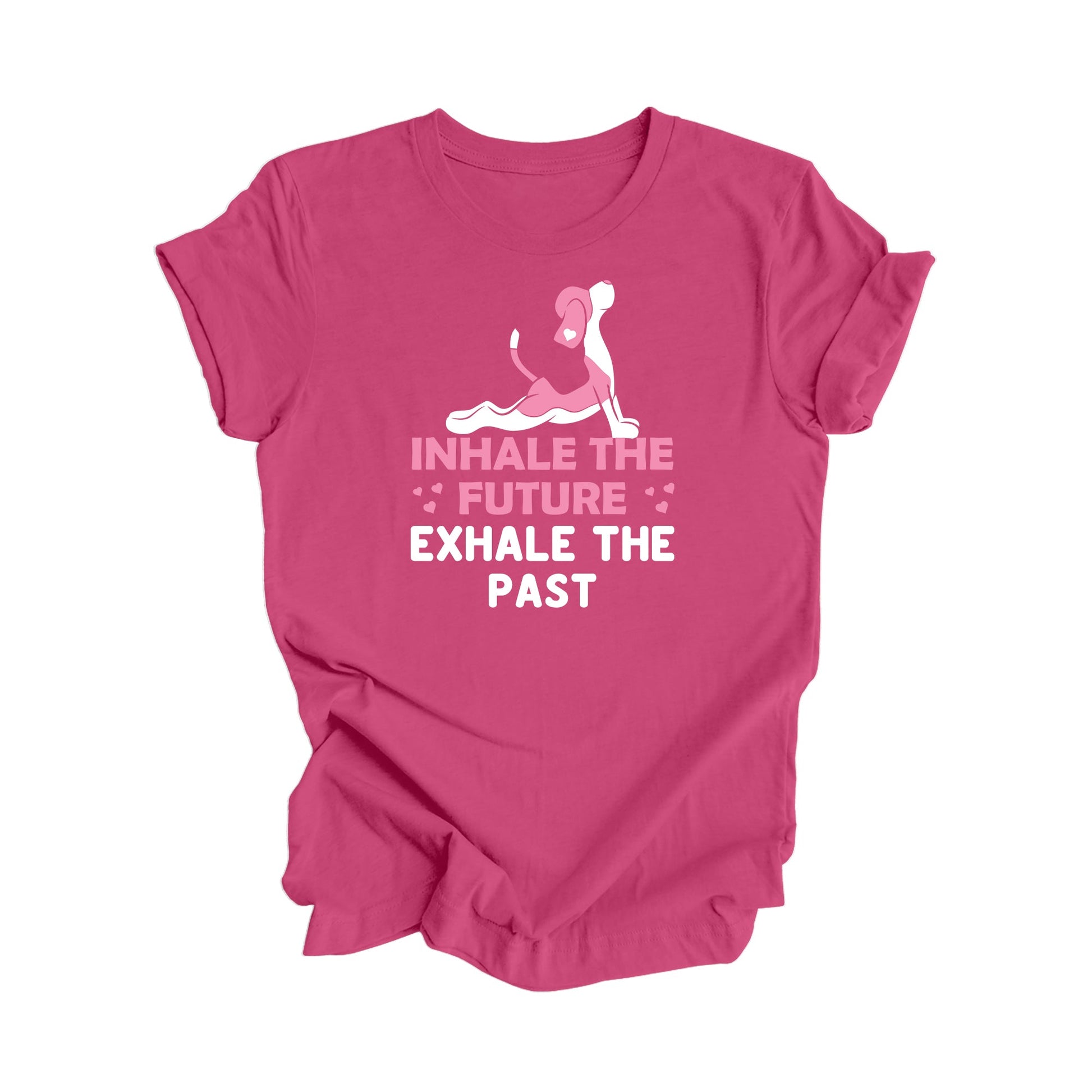 Inhale The Future Exhale The Past - Yoga Gift, Meditation Shirt, Yoga T-shirt, Yoga Lover Gift,  Yoga Teacher Shirt, Wellness Shirt, Self Care Shirt - Inspired X