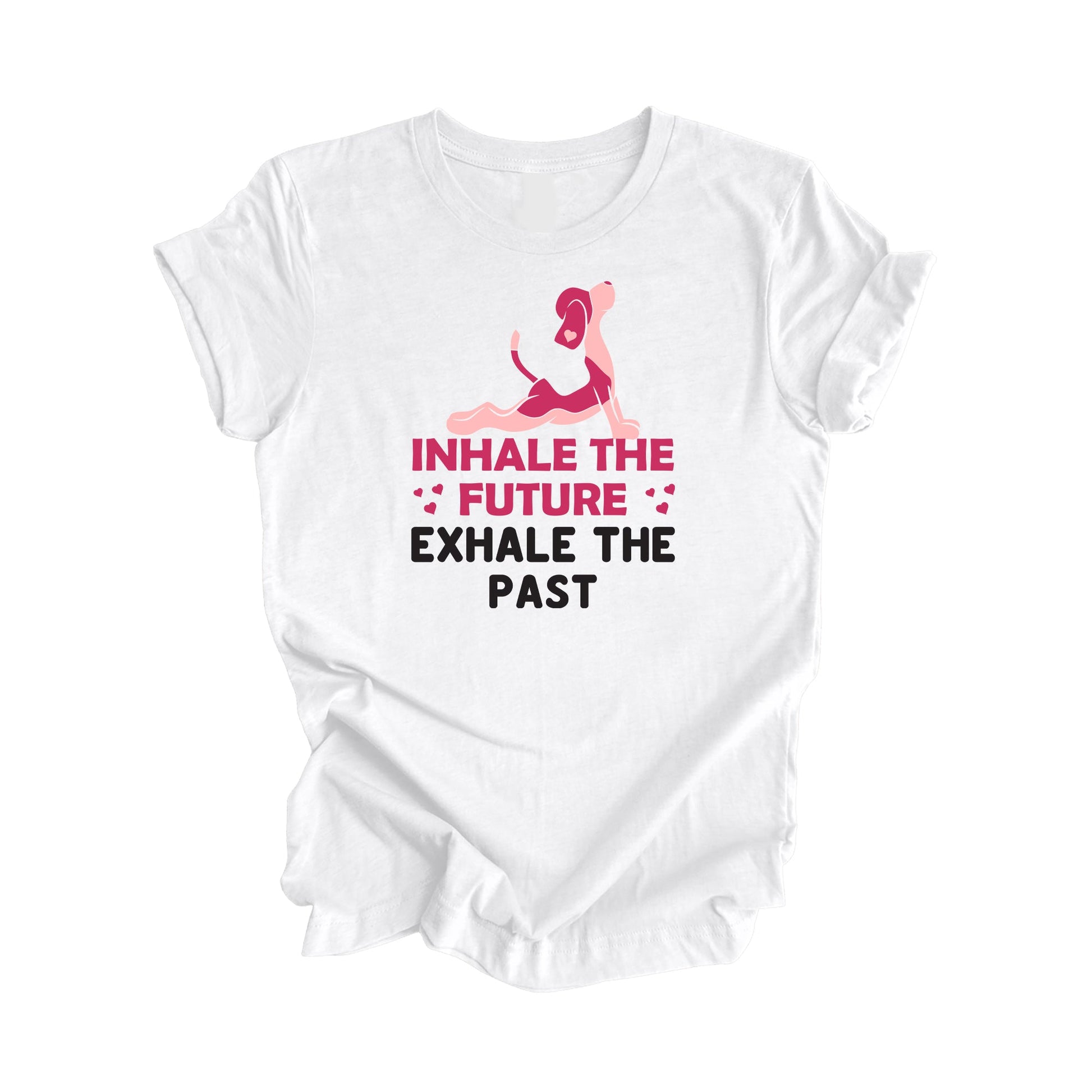 Inhale The Future Exhale The Past - Yoga Gift, Meditation Shirt, Yoga T-shirt, Yoga Lover Gift,  Yoga Teacher Shirt, Wellness Shirt, Self Care Shirt - Inspired X