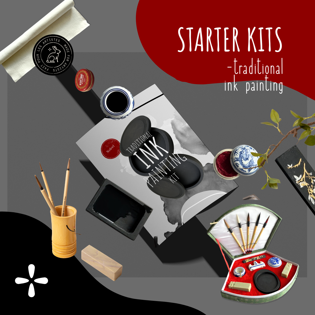 STARTER KITS - Traditional Ink Painting