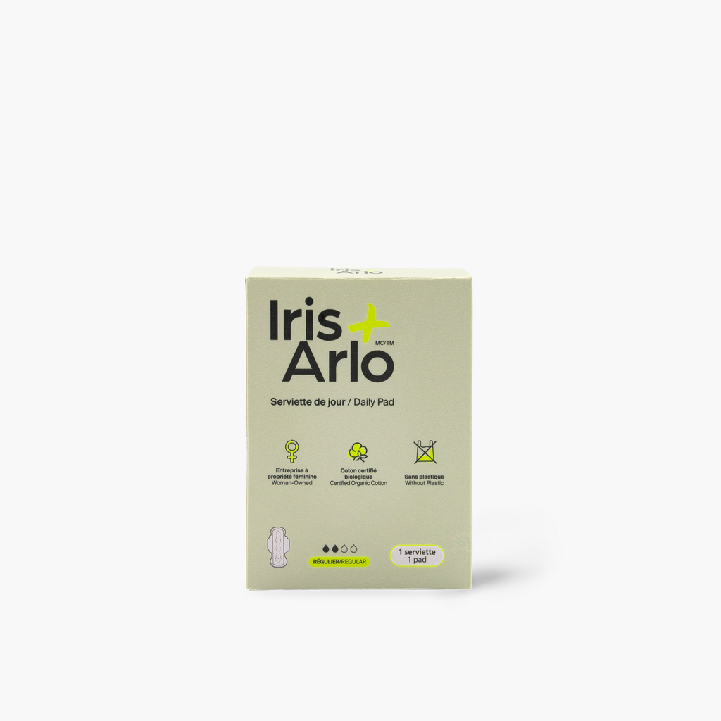 100% Organic Cotton Daily Pad Individual Box - Bulk (250)