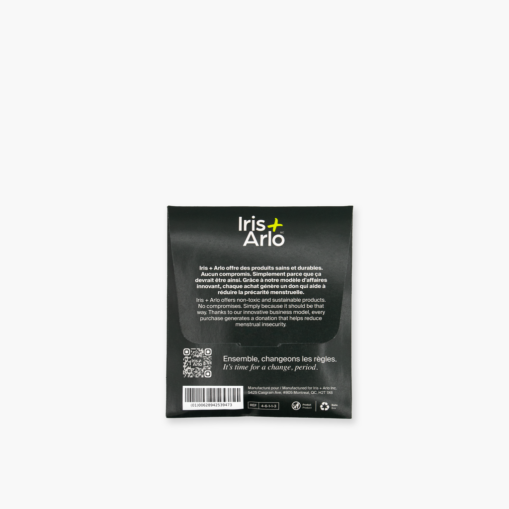 Individual Packets - 100% Organic Cotton Night Pads