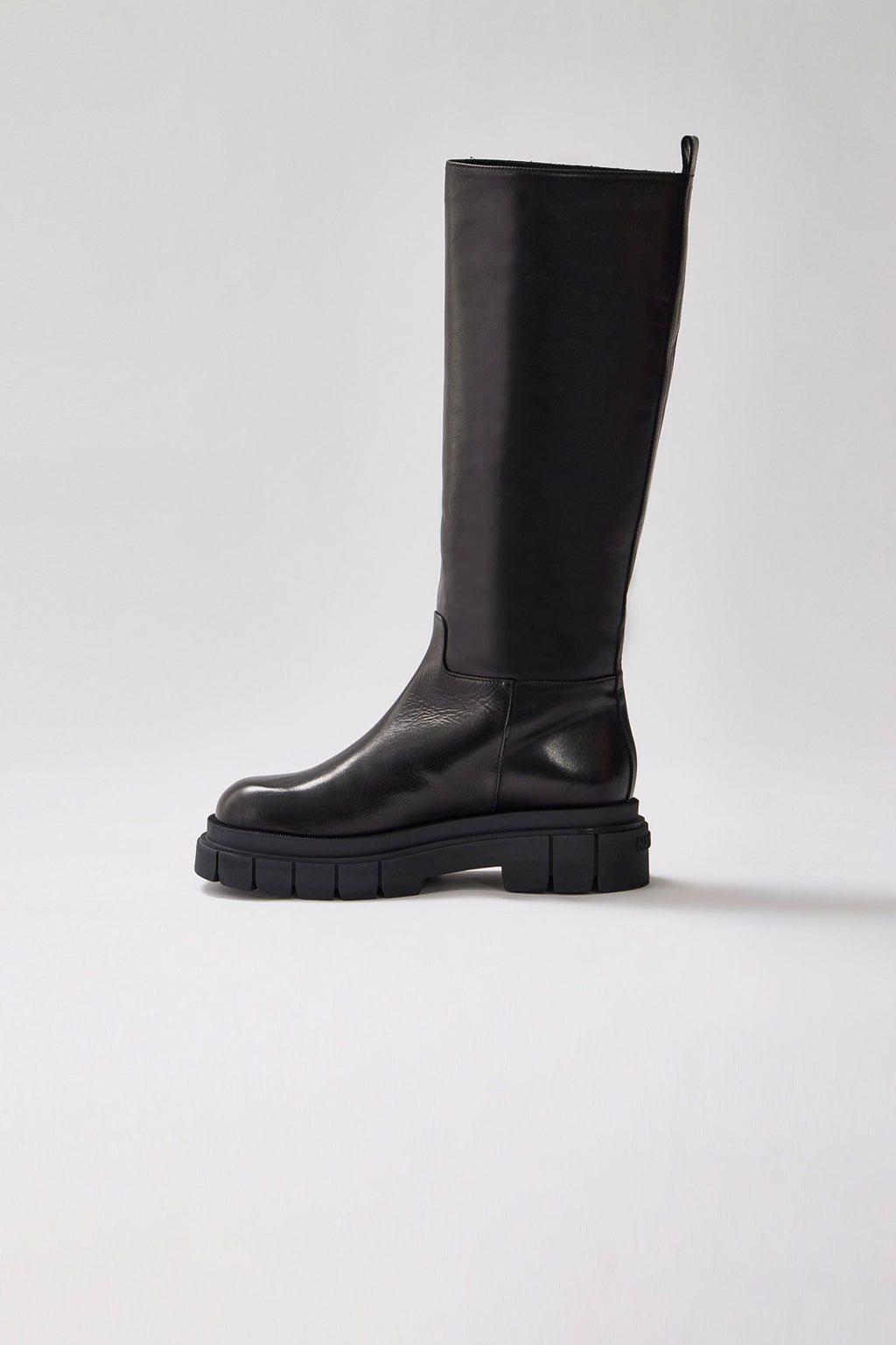 Botte en cuir COMMANDER doublée de peau de mouton (R) pour femme