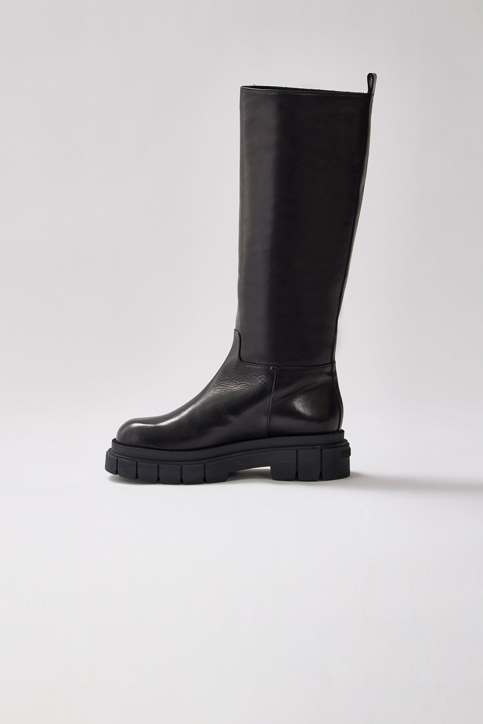 Botte en cuir COMMANDER doublée de peau de mouton (R) pour femme