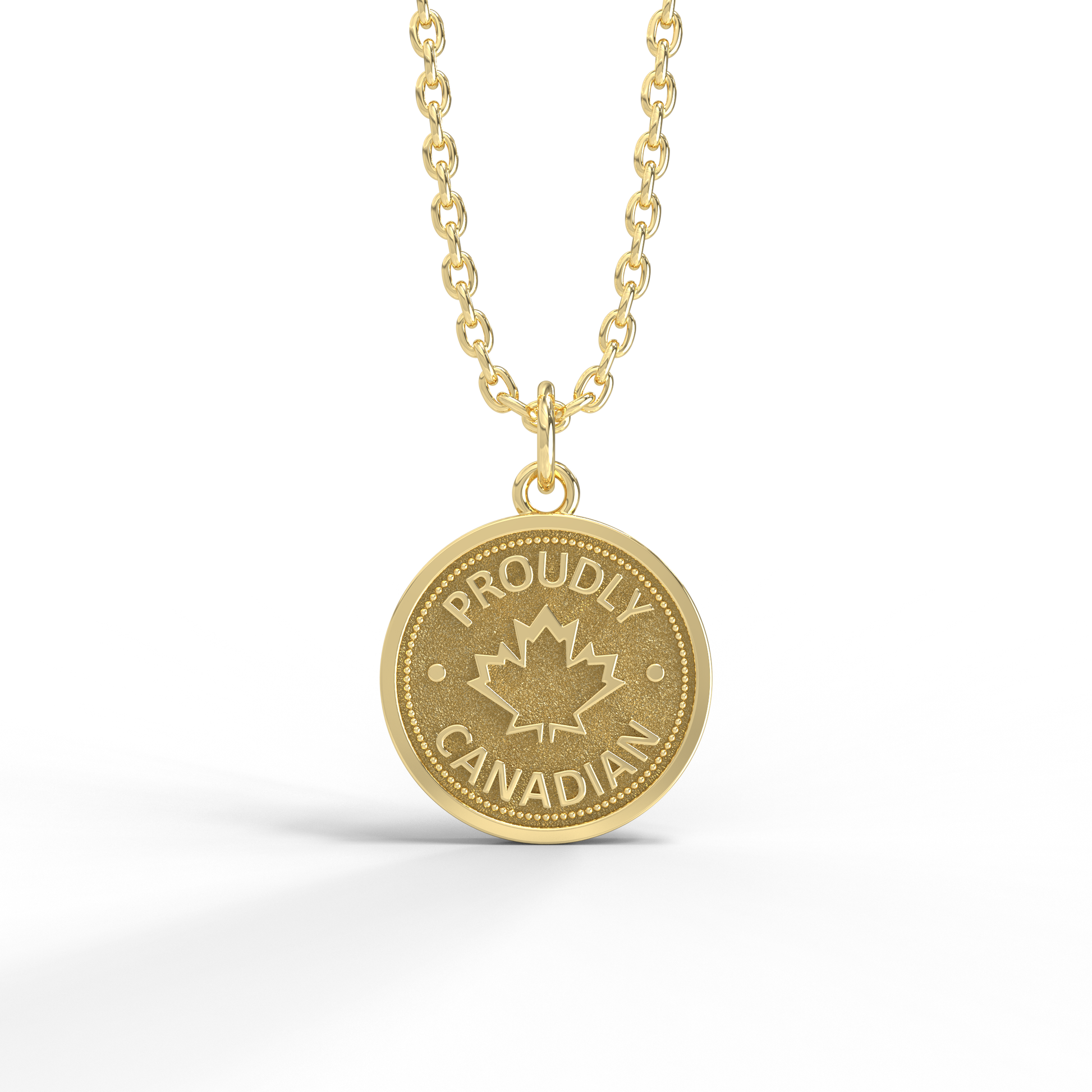 Pendentif « Coudes levés/Fièrement canadien »