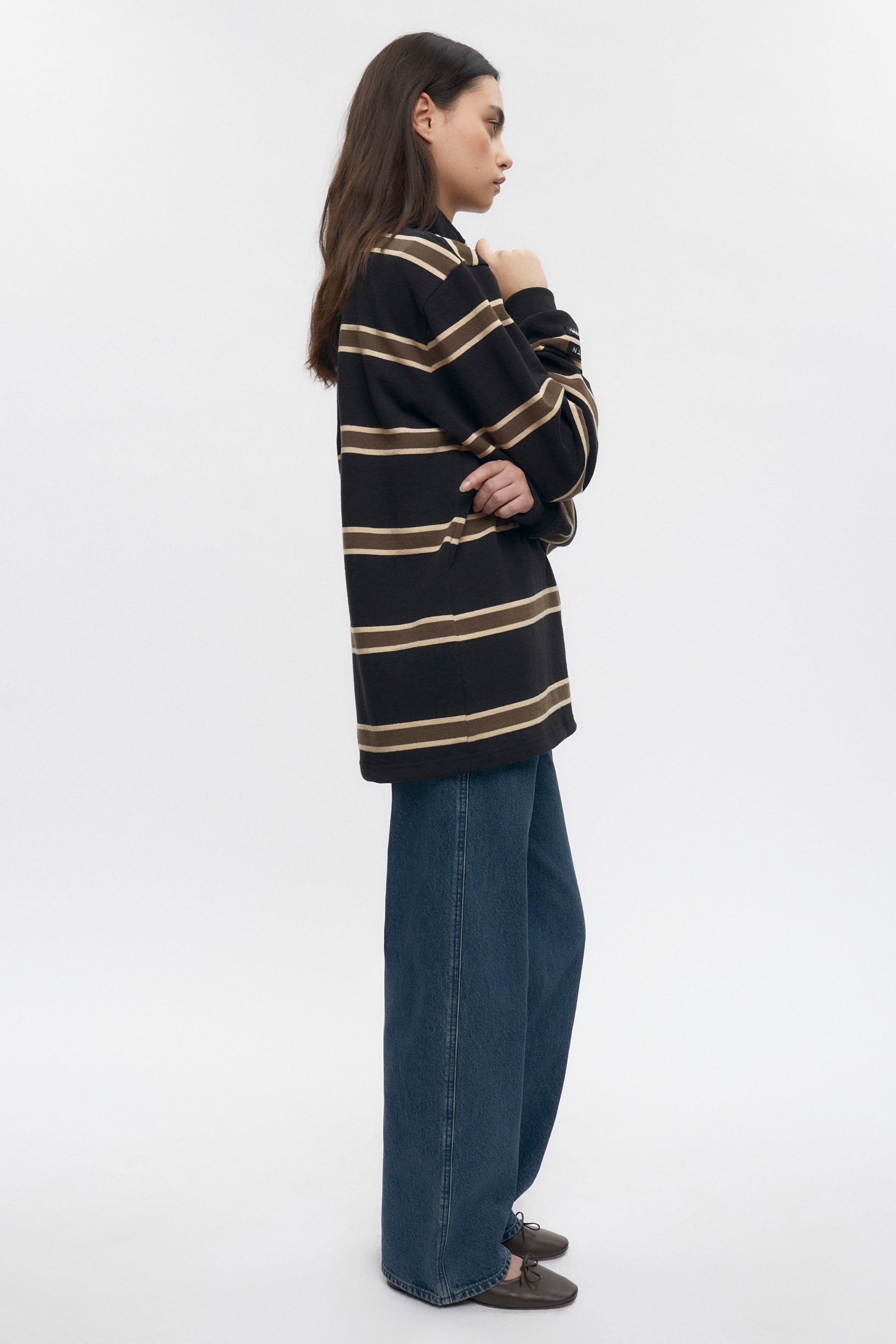 Rugby Half-Zip Sweatshirt
