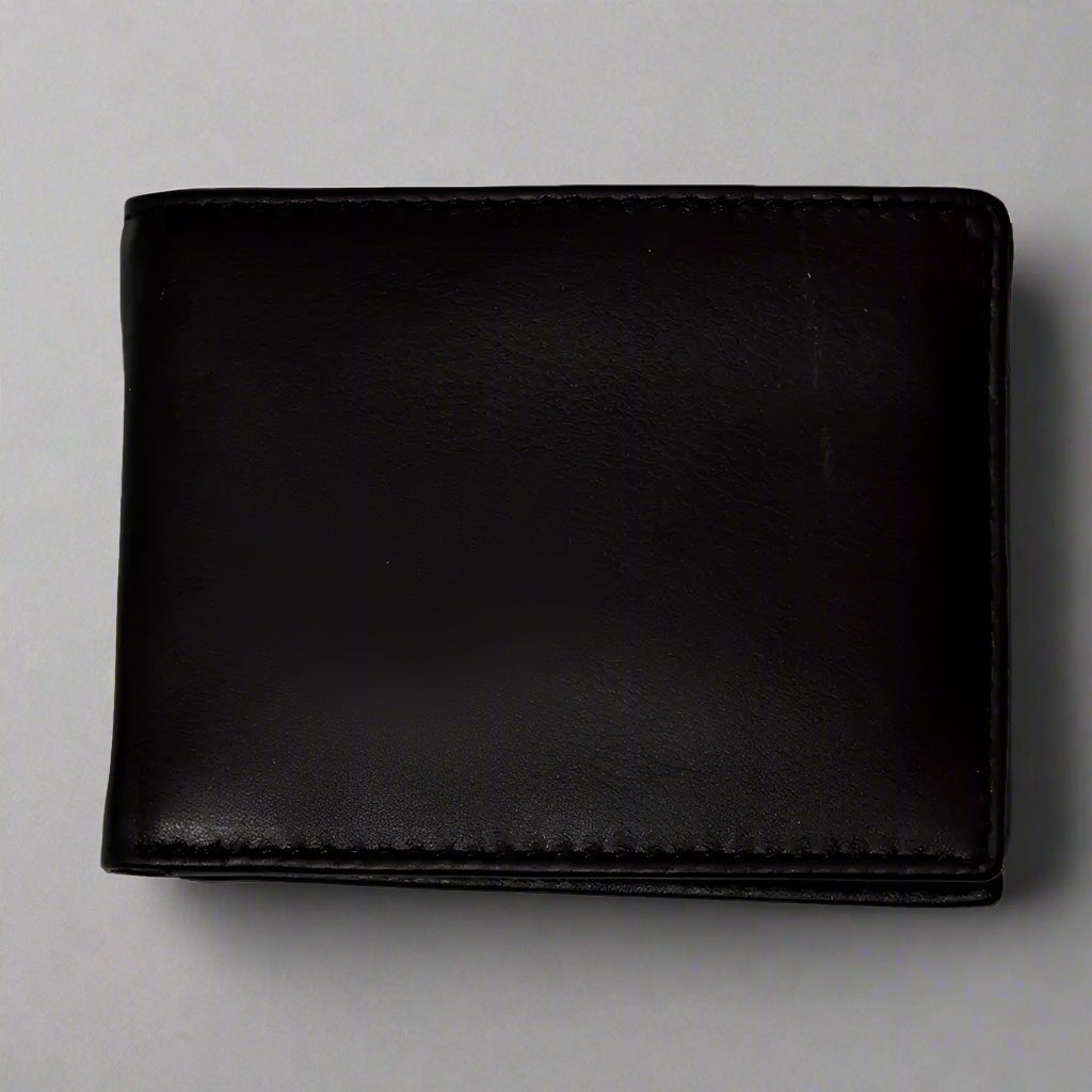 Portefeuille en cuir RFID Center Wing pour homme de JBG International