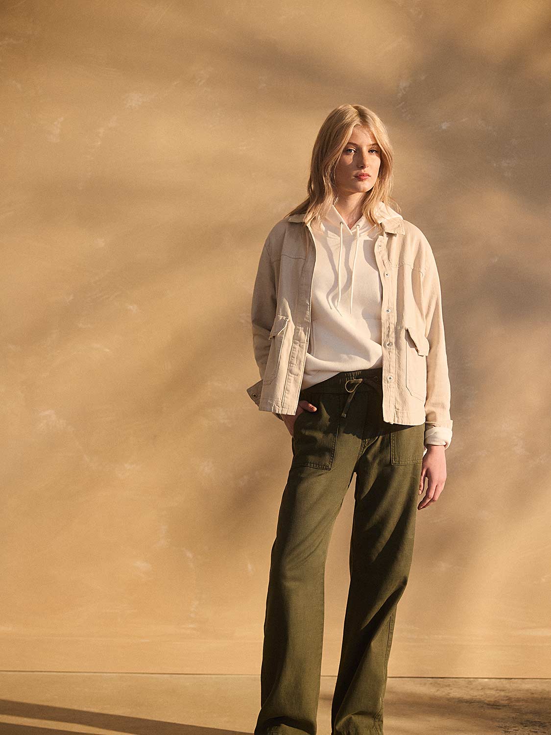 Pantalon Tencel à jambes larges