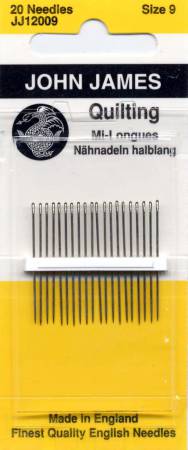 Aiguilles à quilter à la main John James