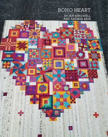 Livret Boho Heart par Jen Kingwell