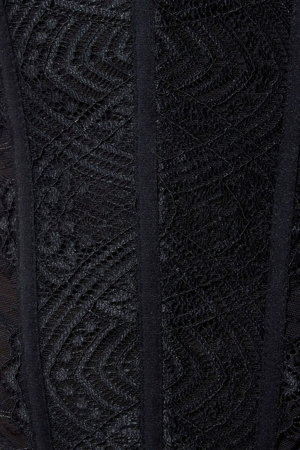 Bustier en maille et dentelle Chrishell