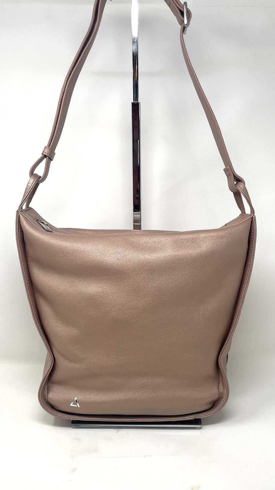 Soft Shoulder Bag, Platinum Pink, Julie