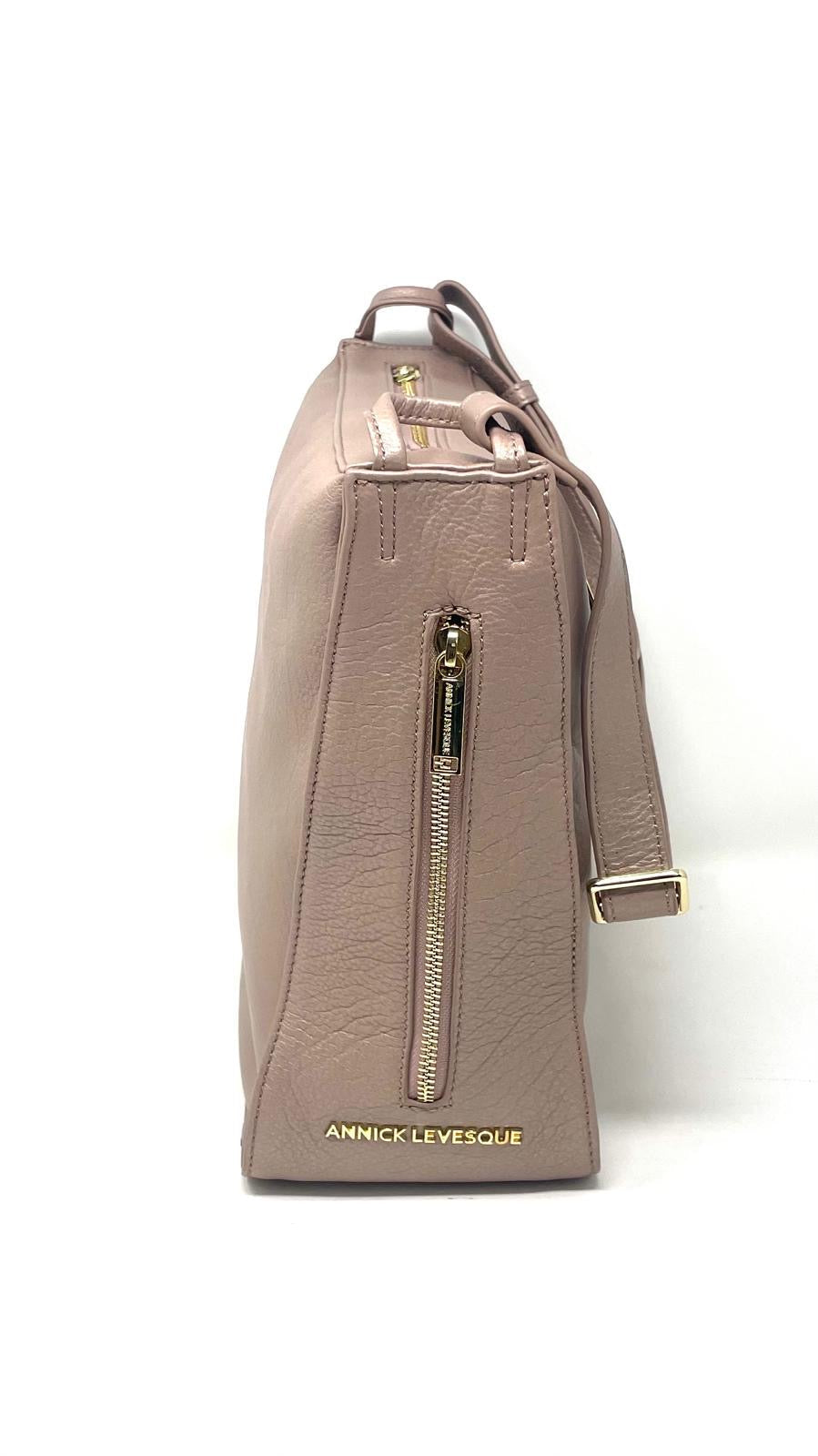 Soft Shoulder Bag, Platinum Pink, Julie