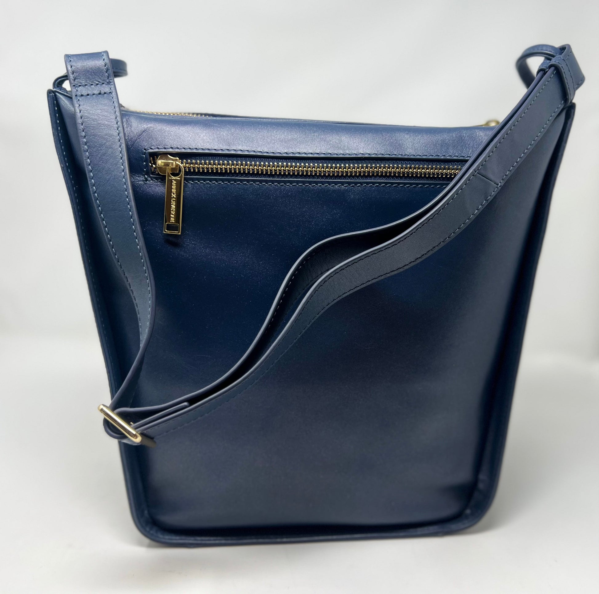 Soft Shoulder Bag, Navy Blue | Julie