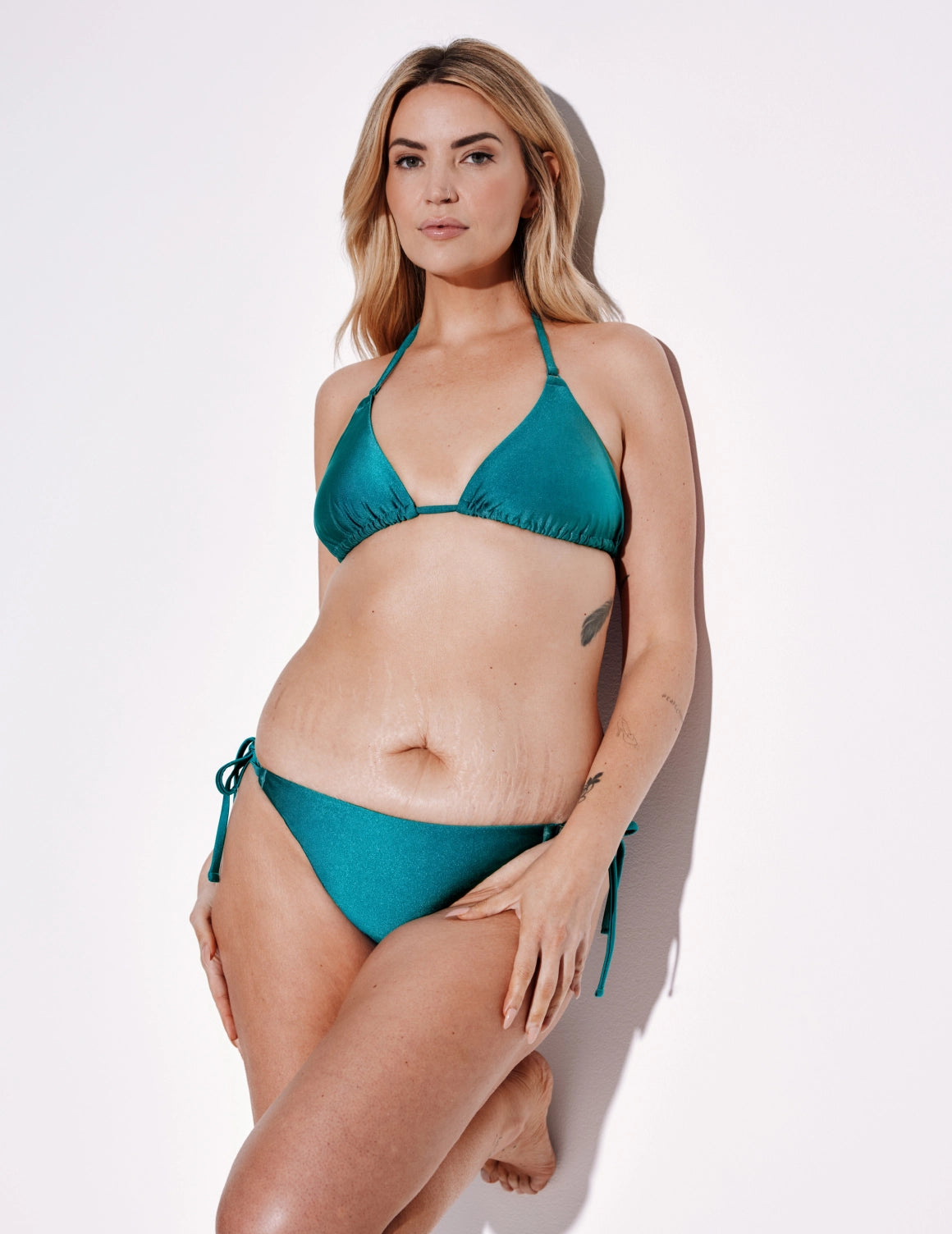 Shimmer String Bikini Bottom