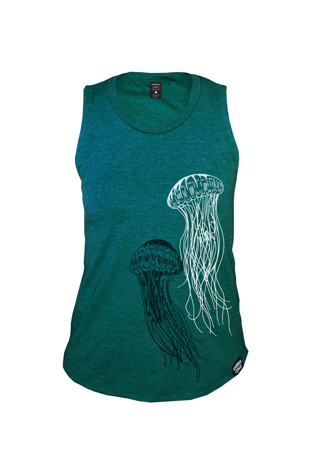 JELLYFISH - Women's Relaxed Tank - Heather Green