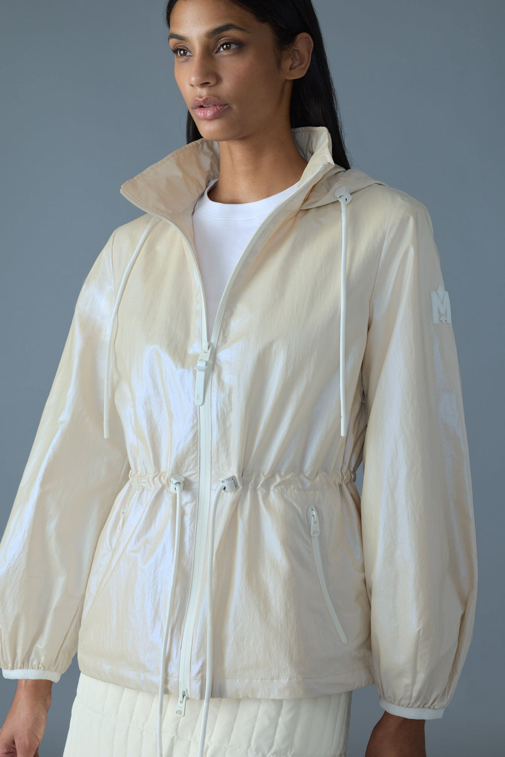 ISHA Rain Jacket with Balloon Sleeves