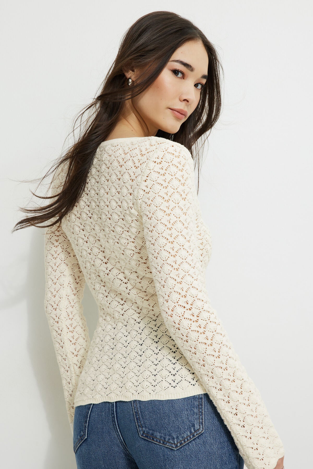 Cardigan au crochet