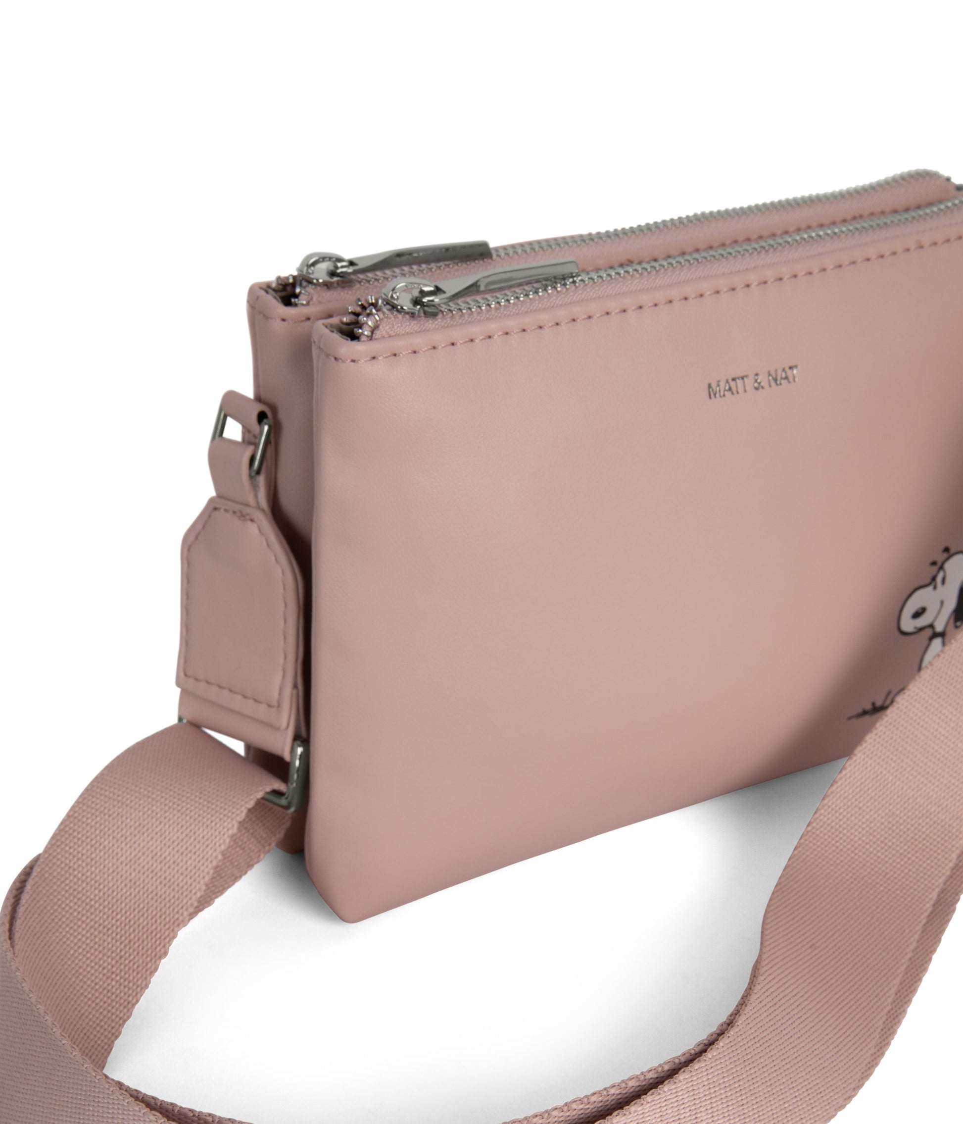Sac bandoulière vegan MATT &amp; NAT x PEANUTS INDIE - Édition Snoopy
