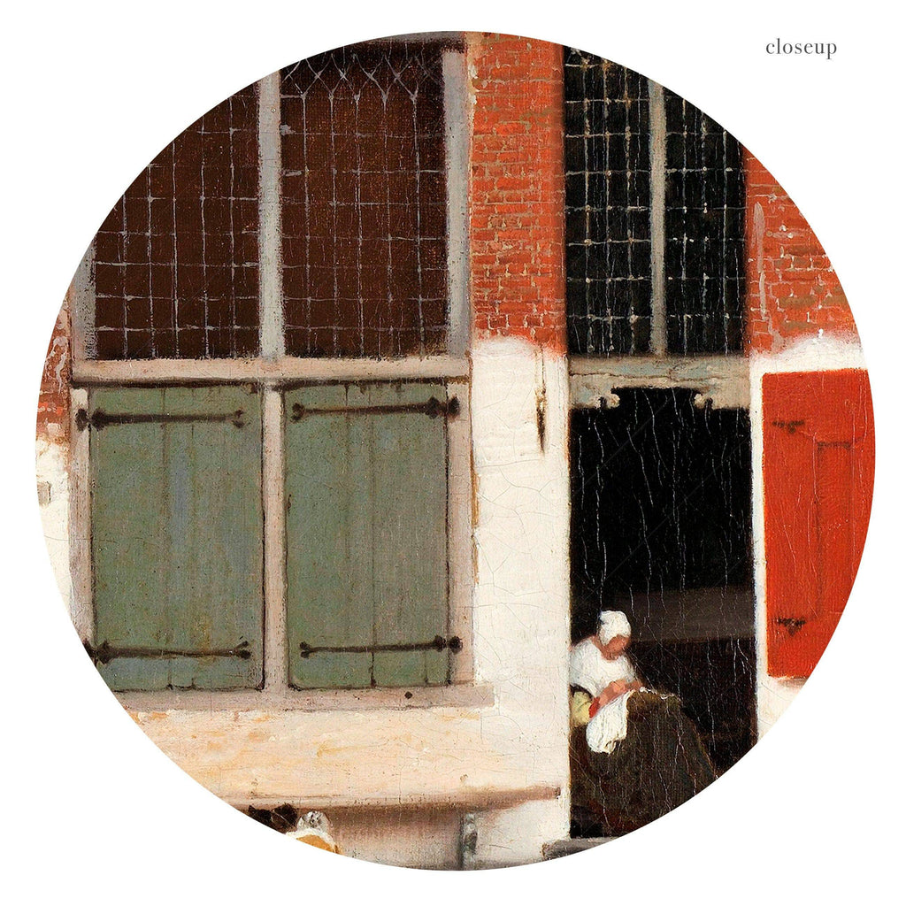 Johannes Vermeer The Little Street Art Print – Dutch Golden Age Wall Art