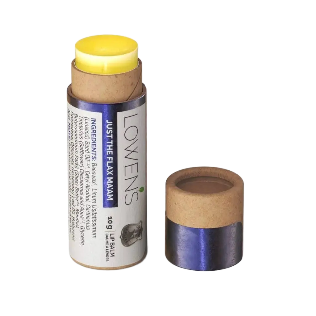 Just the Flax Ma’am! Lip Balm