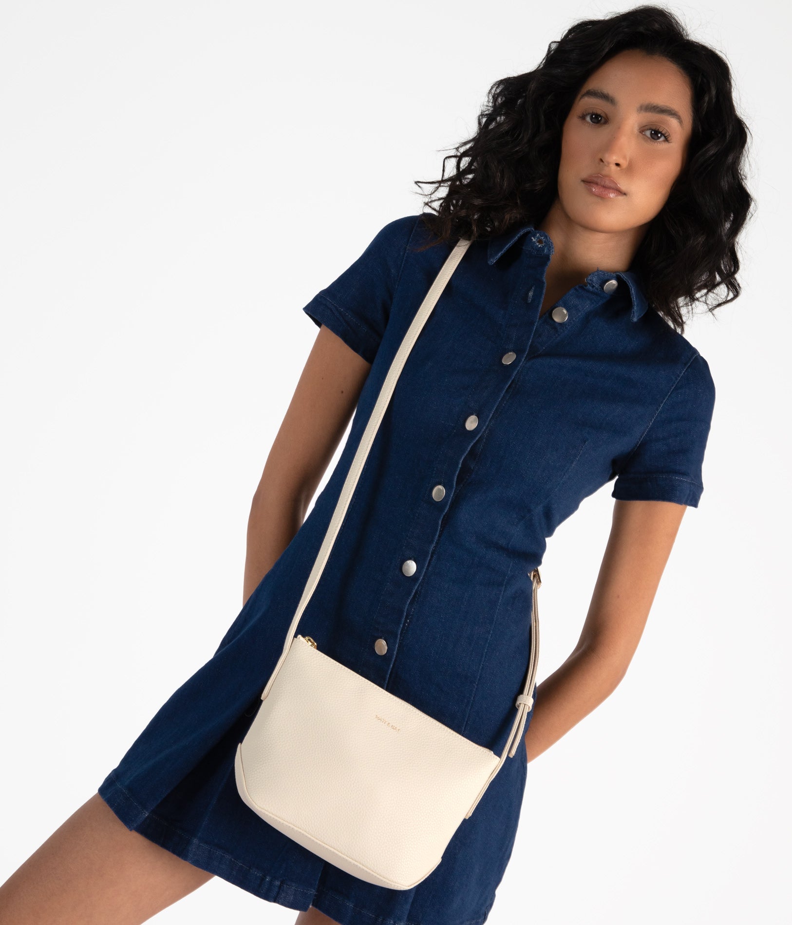 Sac bandoulière vegan SAM - Grain