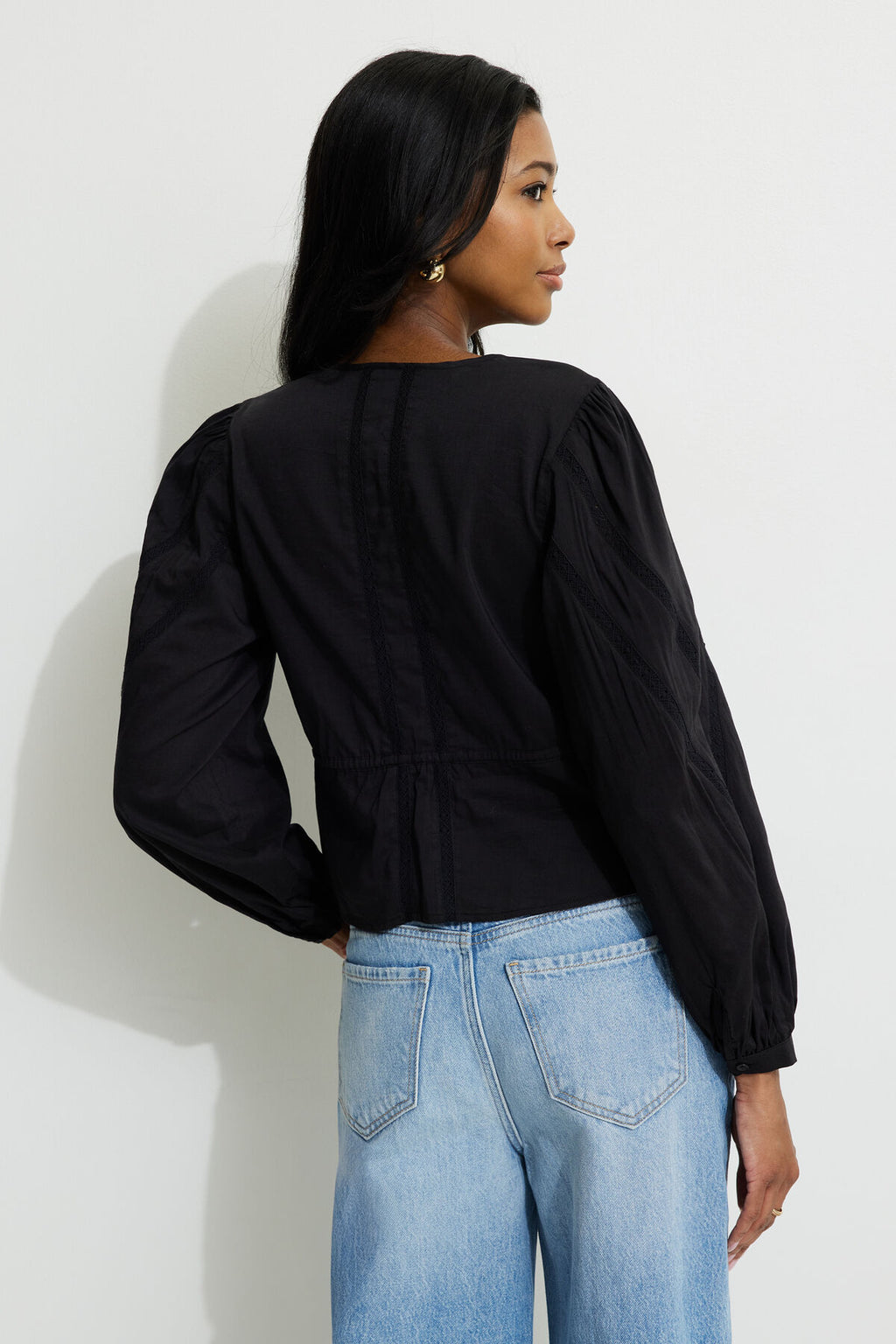 Chemisier à manches ballon